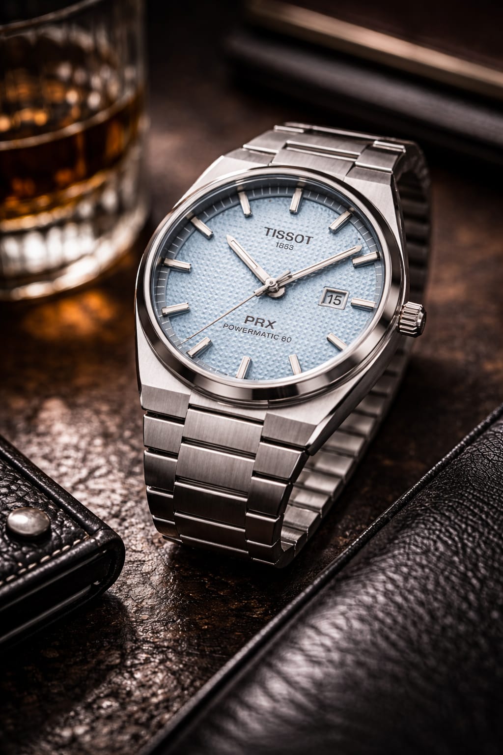 Tissot 1853 (Sky Blue Dial) - Pure Elegance in every detail