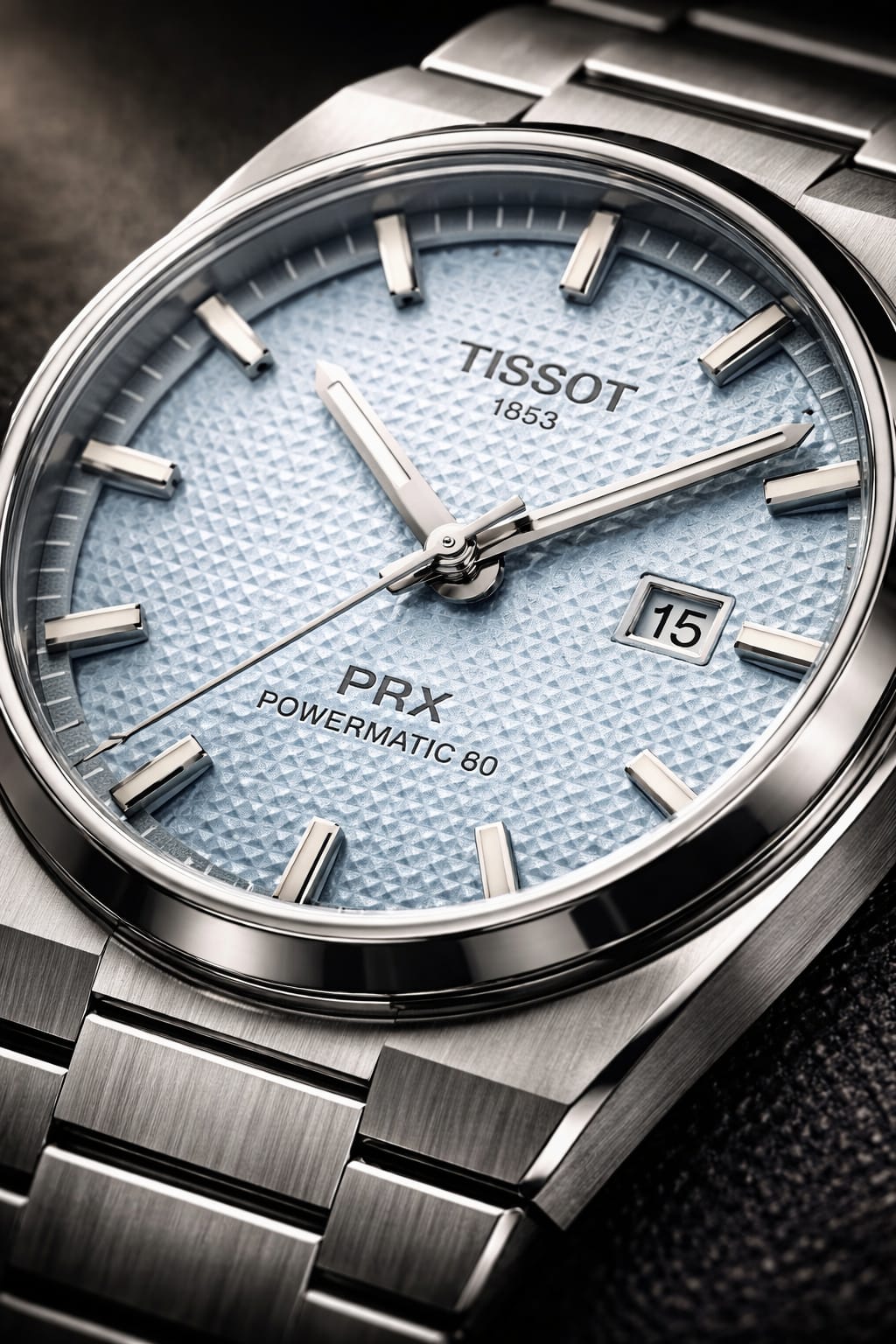 Tissot 1853 (Sky Blue Dial) - Pure Elegance in every detail
