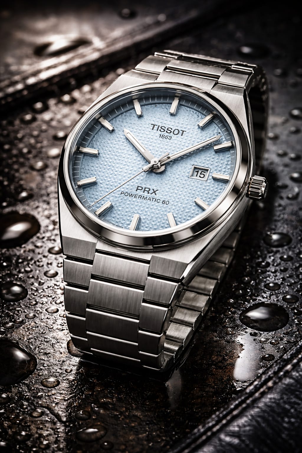 Tissot 1853 (Sky Blue Dial) - Pure Elegance in every detail