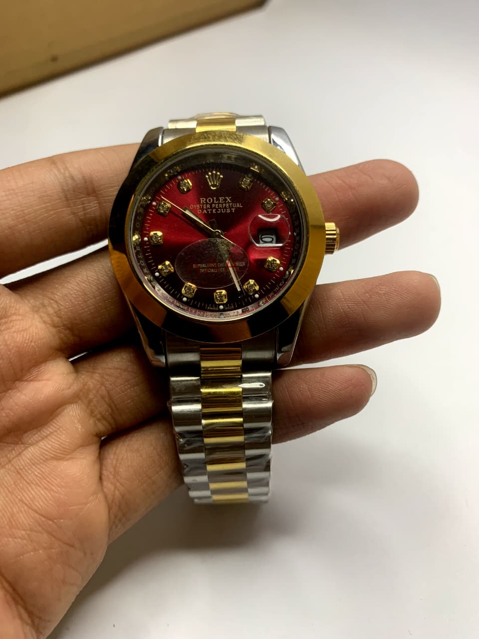 Rolex Oyster Perpetual Datejust model.