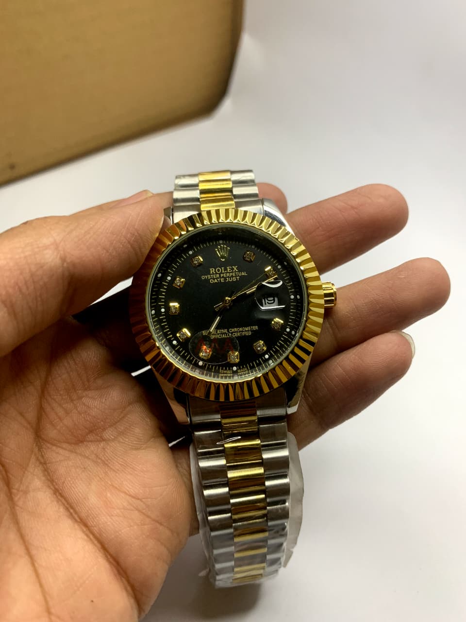 Rolex Oyster Perpetual Datejust model.