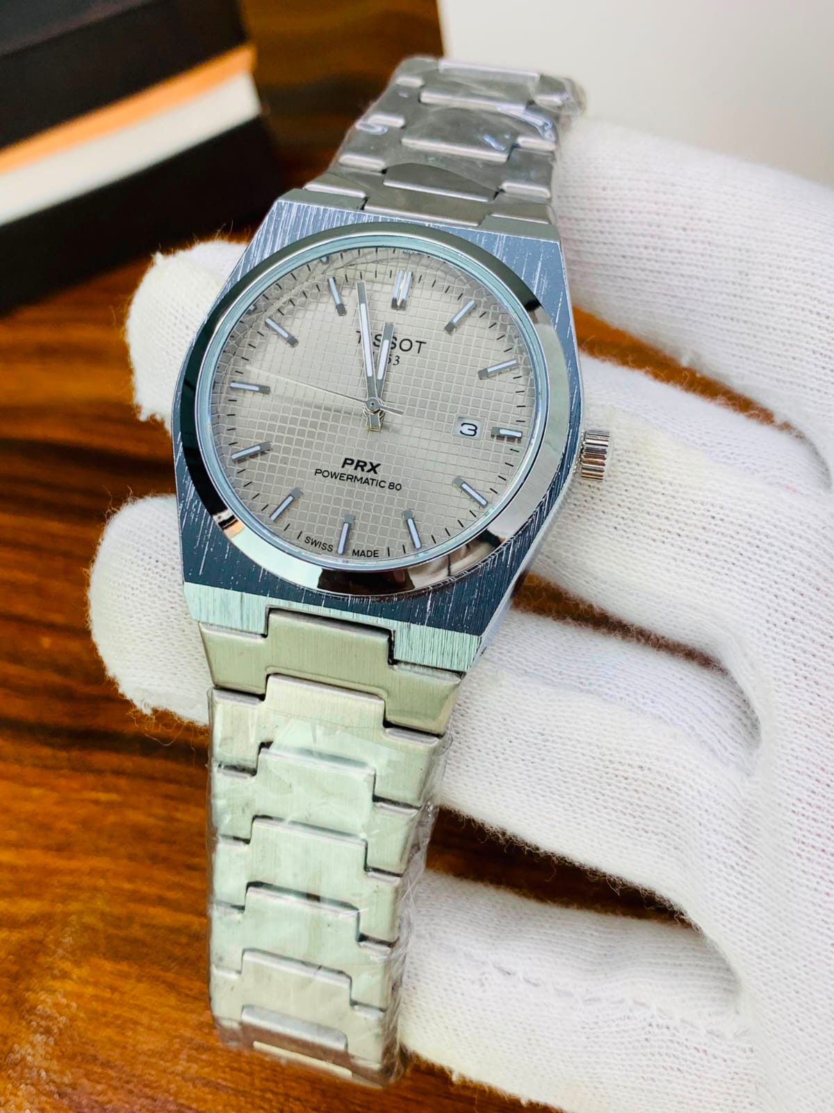 Tissot PRX Powermatic 80  Men's Watch – Stainless Steel Luxury Timepiece