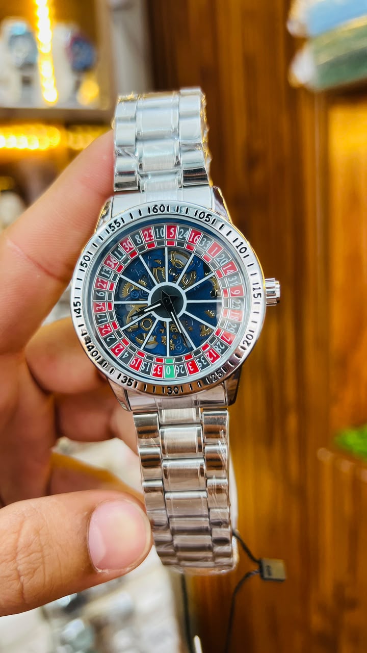 The Casino Watch-Roulette Wheel
