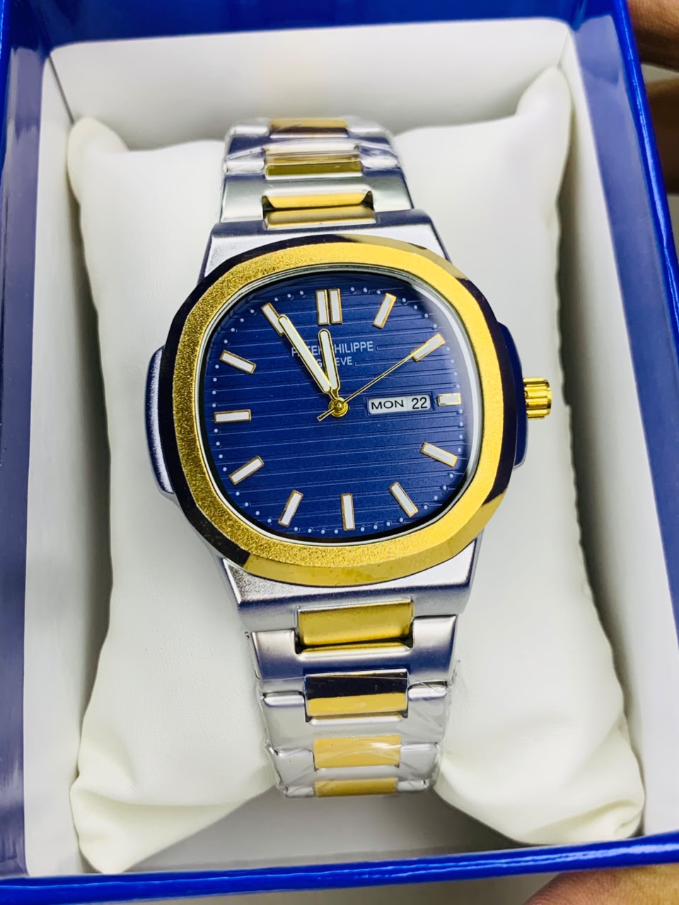 Patek Philippe Nautilus -- DAY/DATE Just