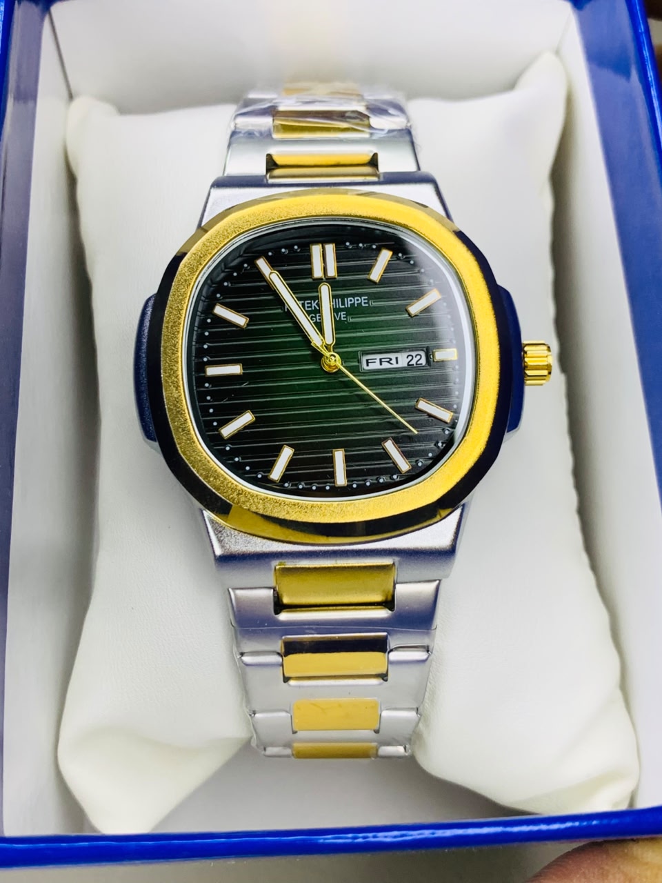 Patek Philippe Nautilus -- DAY/DATE Just