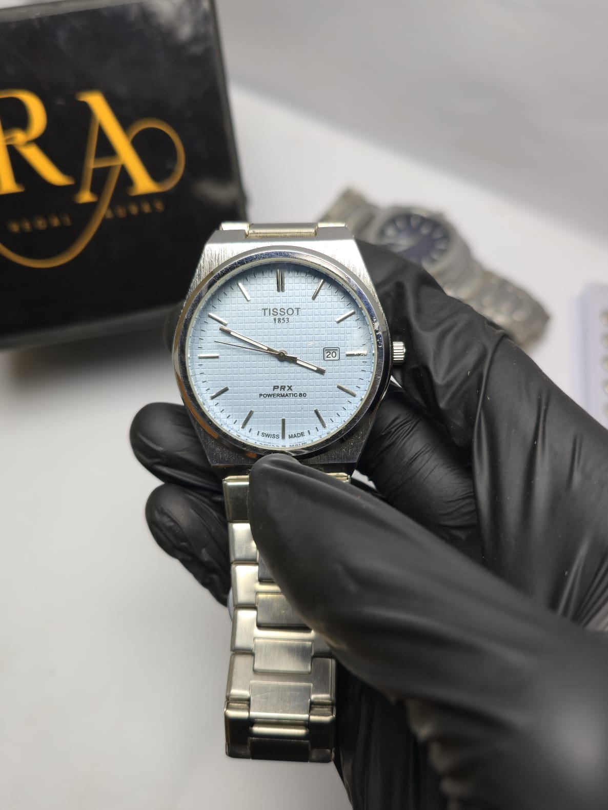Tissot PRX Powermatic 80  Men's Watch – Stainless Steel Luxury Timepiece