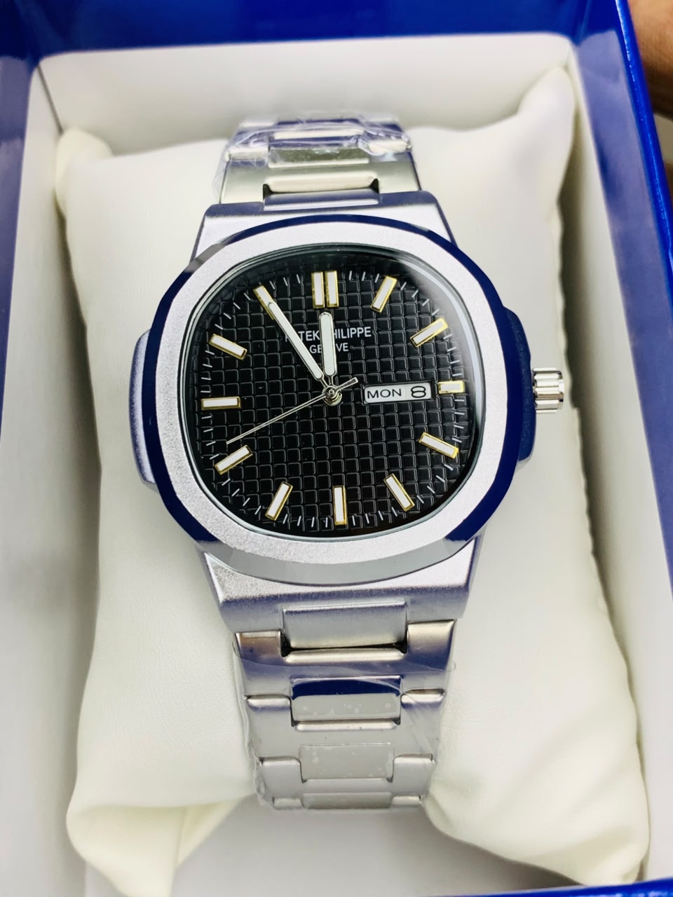 Patek Philippe Nautilus -- DAY/DATE Just