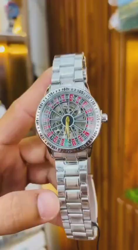The Casino Watch-Roulette Wheel